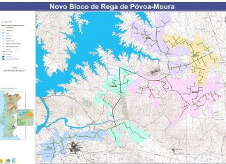 Mapa disponível para consulta e download no site do município