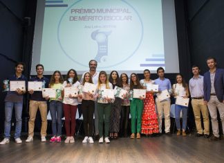 17 alunos distinguidos com o Prémio Municipal de Mérito Escolar