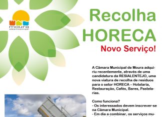 Câmara Municipal de Moura avança com recolha de resíduos no setor HORECA