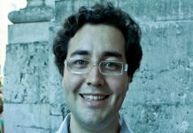 Mourense Jorge Janeiro conversa com alunos
