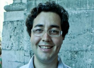 Mourense Jorge Janeiro conversa com alunos