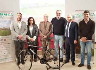 Moura recebe meta da etapa inaugural da 37.ª Volta ao Alentejo em Bicicleta