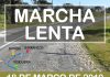 Marcha Lenta realiza-se a 18 de março