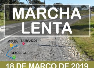 Marcha Lenta realiza-se a 18 de março