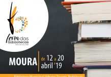 Feira das Bibliotecas de 12 a 20 de abril em Moura