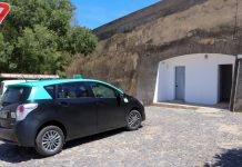 Taxistas de Moura no Largo de São Francisco