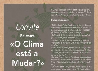Moura recebe a palestra “O Clima está a Mudar?”