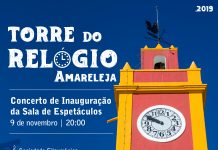 Sala de Espetáculos da Torre do Relógio de Amareleja inaugurada a 9 de novembro