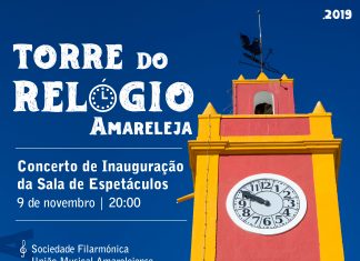 Sala de Espetáculos da Torre do Relógio de Amareleja inaugurada a 9 de novembro
