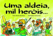 Lançamento do livro “Uma aldeia, mil heróis…”