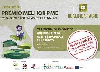Projeto Qualifica4agro promove Prémio para Melhor PME Agroalimentar em Marketing Digital