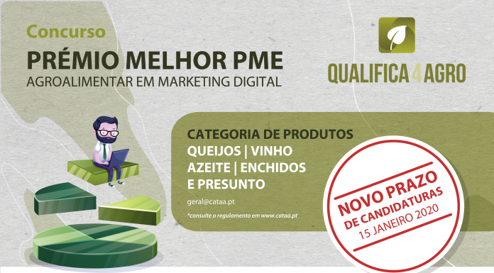Projeto Qualifica4agro promove Prémio para Melhor PME Agroalimentar em Marketing Digital