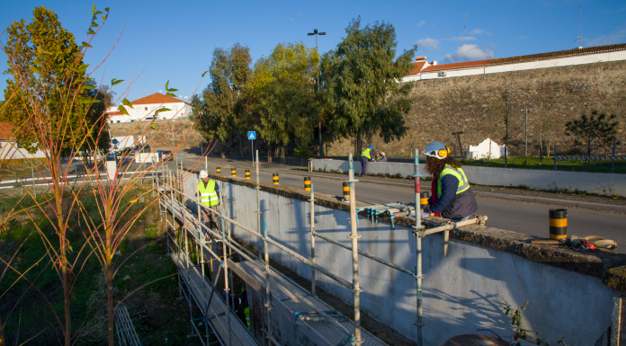 Teve início a empreitada de requalificação do Pontão do Matadouro
