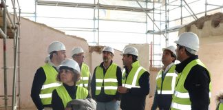 Executivo da Câmara Municipal de Moura visitou obras a cargo do Município