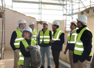 Executivo da Câmara Municipal de Moura visitou obras a cargo do Município