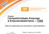 Ofertas formativas Projeto CEE – Competitividade Emprego e Empreendedorismo