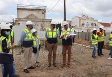 Executivo da Câmara Municipal visitou obra do futuro Terminal Rodoviário