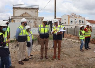 Executivo da Câmara Municipal visitou obra do futuro Terminal Rodoviário