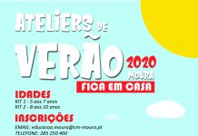 Município de Moura disponibiliza kits de atividades