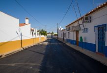 SOBRAL DA ADIÇA: Intervenção na Rua Catarina Eufémia está concluída