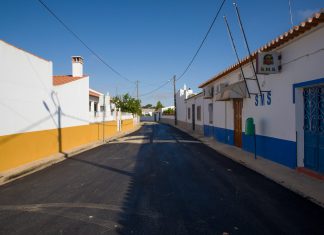 SOBRAL DA ADIÇA: Intervenção na Rua Catarina Eufémia está concluída