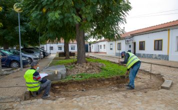 Município de Moura avançou com intervenção no Largo do Bairro 25 de Abril