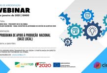 Sessão de Apresentação do Programa de Apoio à Produção Nacional (Base Local)