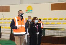 Presidente do CA da ULSBA esteve esta manhã no Centro de Vacinação de Moura