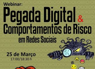 Webinar “Pegada Digital & Comportamentos de risco nas redes sociais”