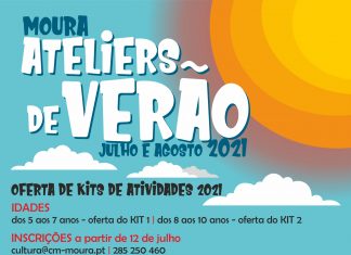 Kits de atividades nos Ateliers de Verão