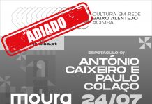 EVENTOS ADIADOS – Concerto de António Caixeiro e Paulo Colaço | Moura Gaming Week