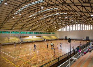 Município de Moura renova sistema de iluminação do Pavilhão Gimnodesportivo