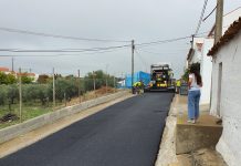 Reabilitação de pavimentos no concelho de Moura