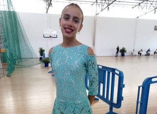 Atleta mourense no Torneio Nacional de Patinagem Livre
