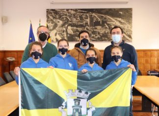 Atletas mourenses recebidas pelo Presidente da Câmara de Moura