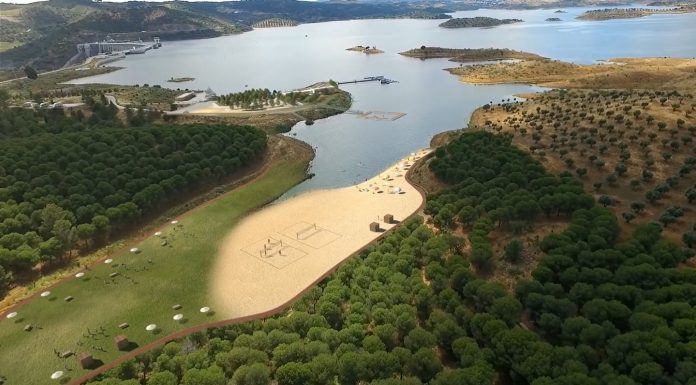 Empreitada para construção da praia fluvial de Moura publicada em Diário da República