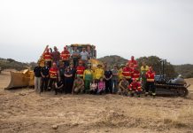 Herdade da Contenda recebeu exercício operacional de Máquinas de Rasto