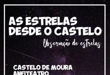 Observação de estrelas no Castelo de Moura