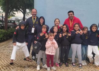 Amareleja marca presença em duas provas de Karate