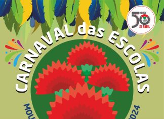 Carnaval das Escolas realiza-se na quinta-feira, dia 8 de fevereiro