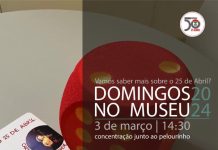 Atividade “Domingos no Museu” celebra os 50 anos do 25 de Abril