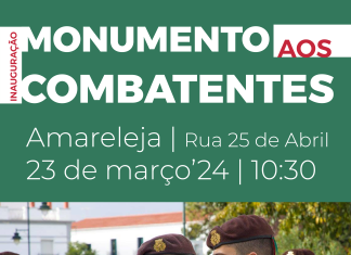 Inauguração do Monumento aos Combatentes