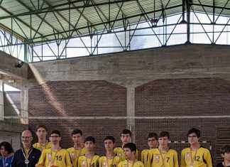 Equipa de voleibol sagrou-se campeã regional