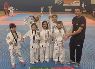 SFUM Amarelejense faz pódio na 1.ª SHOTOCUP de Karate