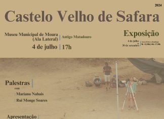 Castelo Velho de Safara em exposição, no Museu Municipal