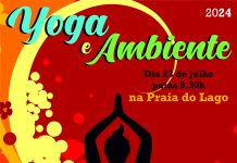 Yoga e Ambiente na Praia do Lago