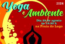 Yoga e Ambiente na Praia do Lago