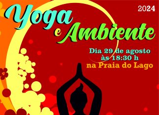 Yoga e Ambiente na Praia do Lago