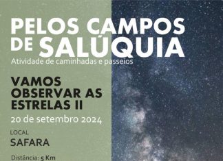 “Vamos observar as estrelas II” é a próxima atividade, em Safara