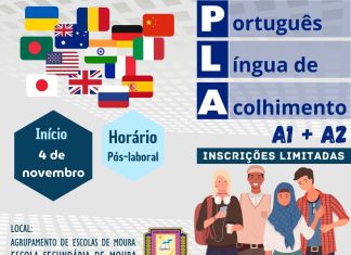 Curso “Português Língua de Acolhimento”, na Escola Secundária de Moura